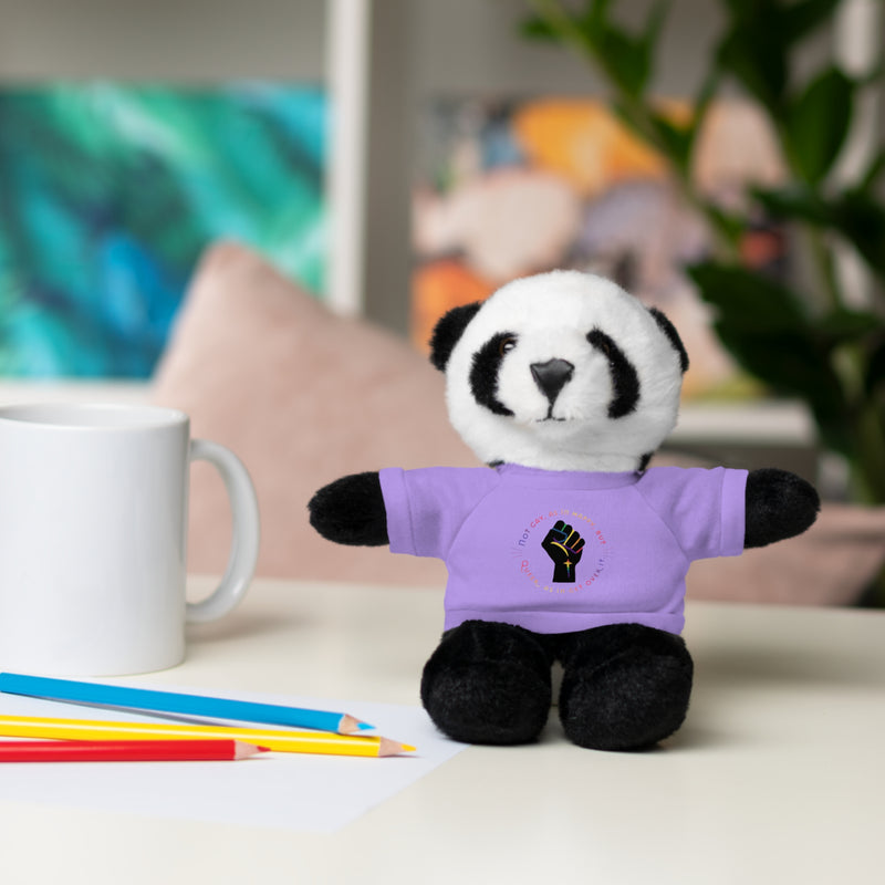 Get Used To It Stuffed Animal | Queer Pride Decor