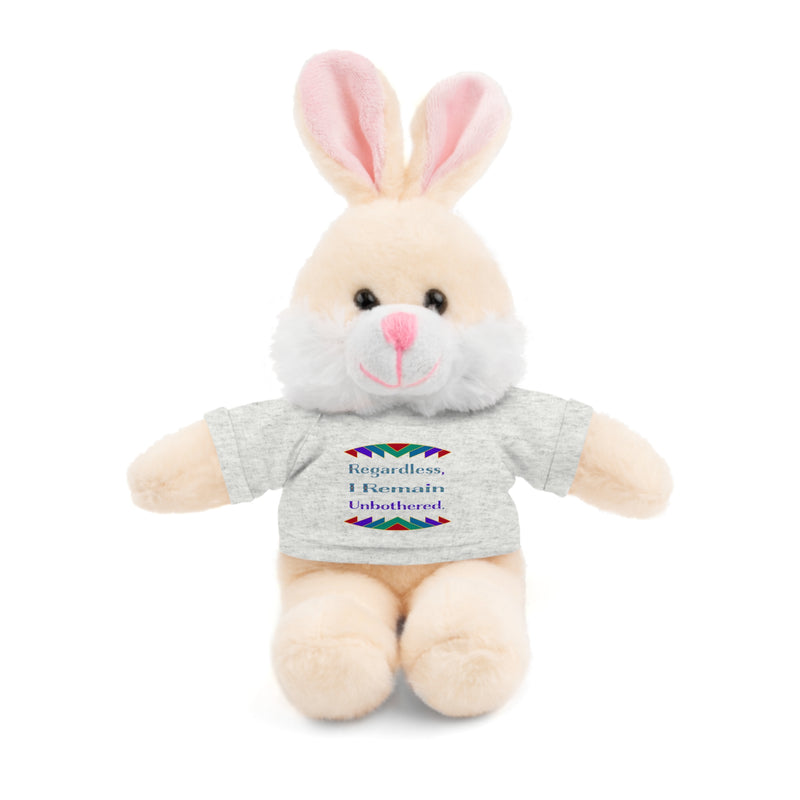 Regardless, I Remain Unbothered Stuffed Animal | Black Pride Accessories