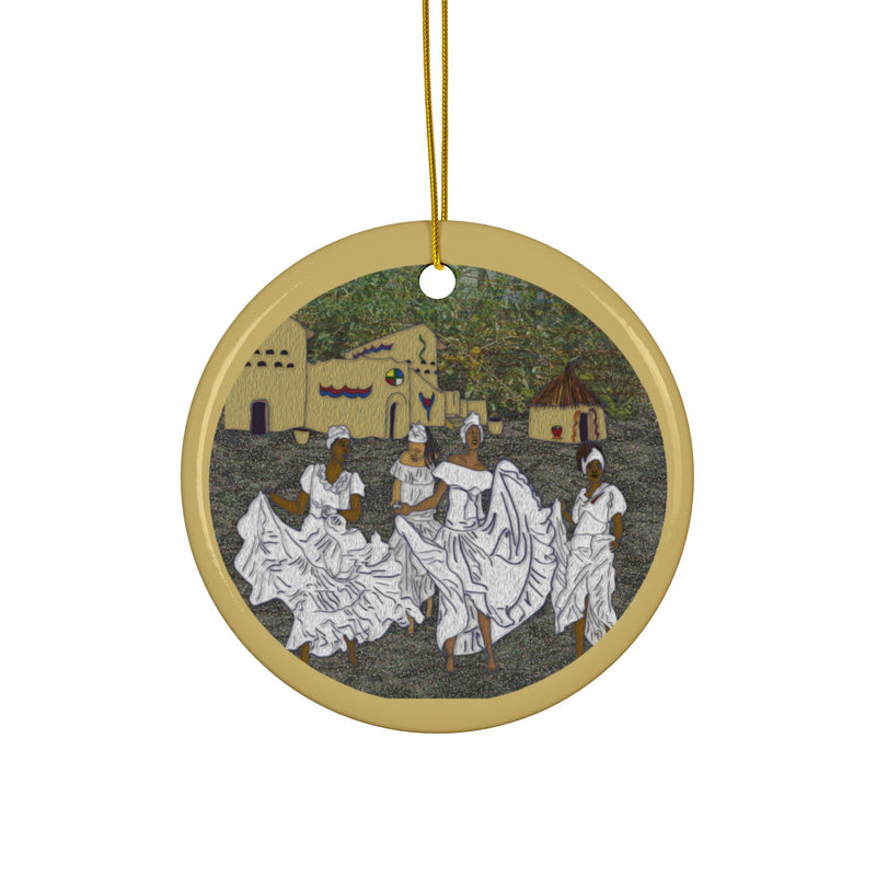 Celebration For Wombed Ones Ornament | Black Queer Art