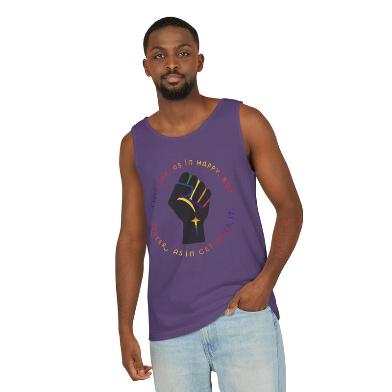 Get Used To It Tank Top | Queer Pride Apparel