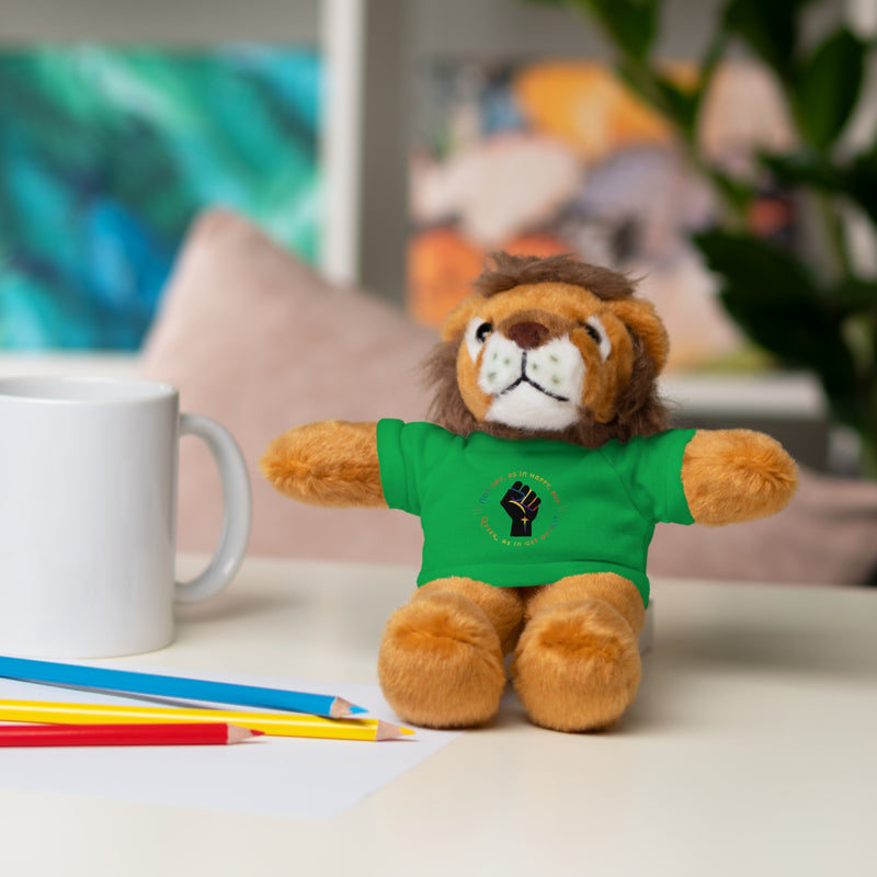 Get Used To It Stuffed Animal | Queer Pride Decor