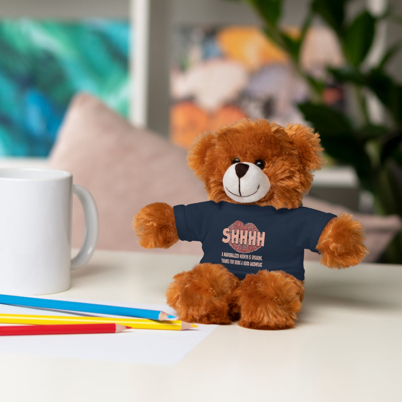 Shhhh Stuffed Animal - Queer Comfort