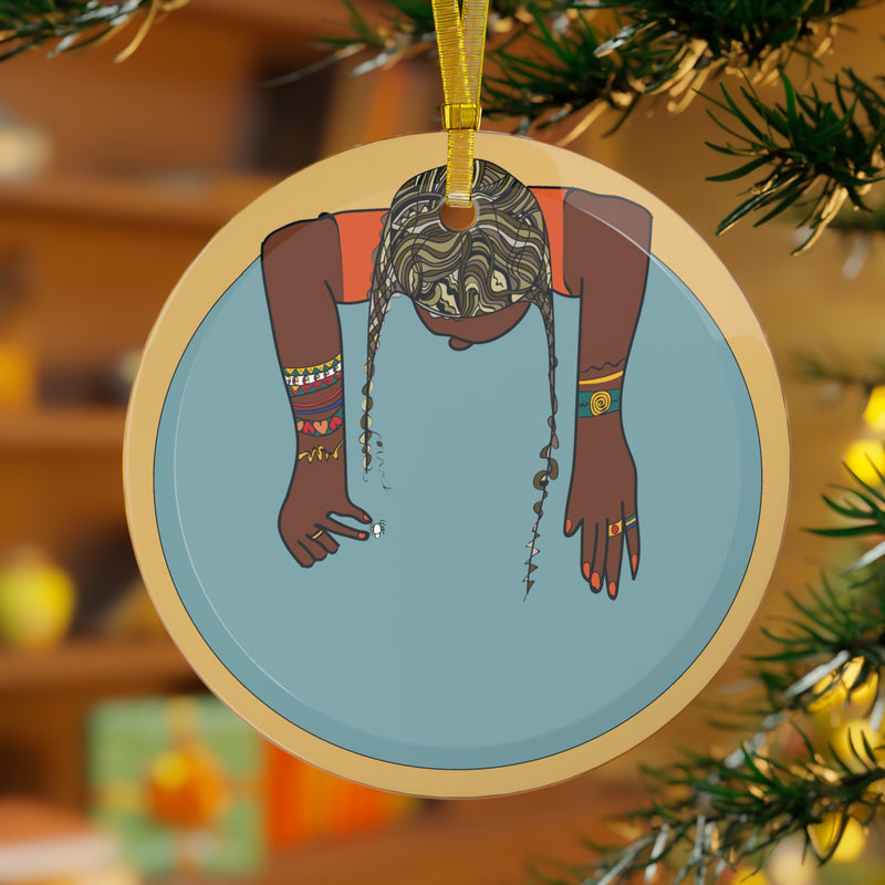 Curiosity Glass Ornament | Queer Art