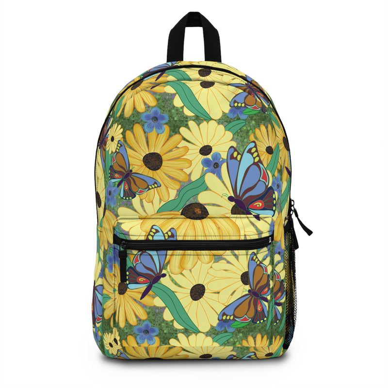 The Susans Party Backpack — Bright Floral Daypack