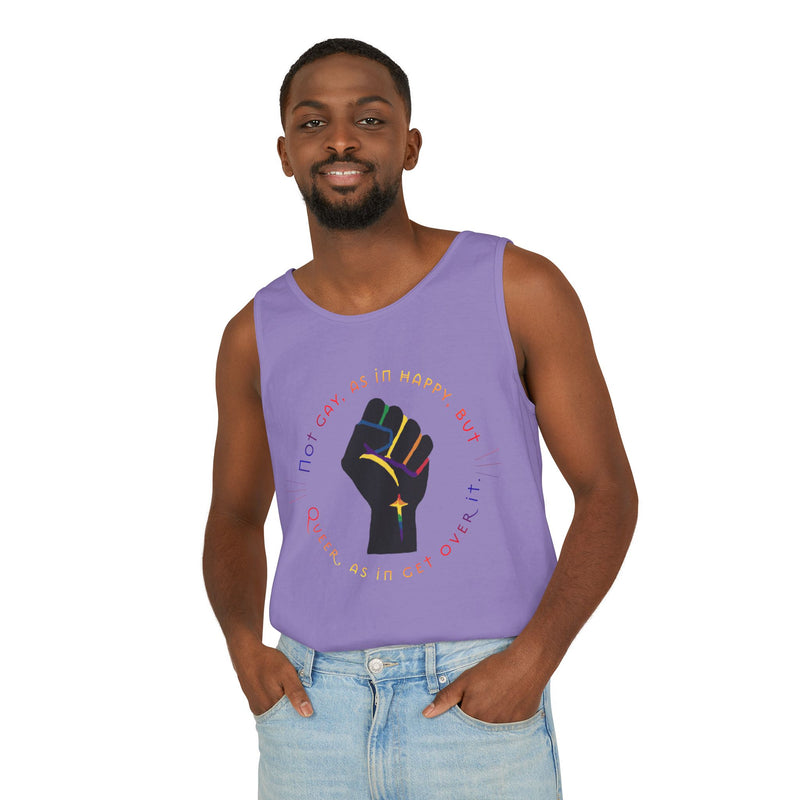 Get Used To It Tank Top | Queer Pride Apparel