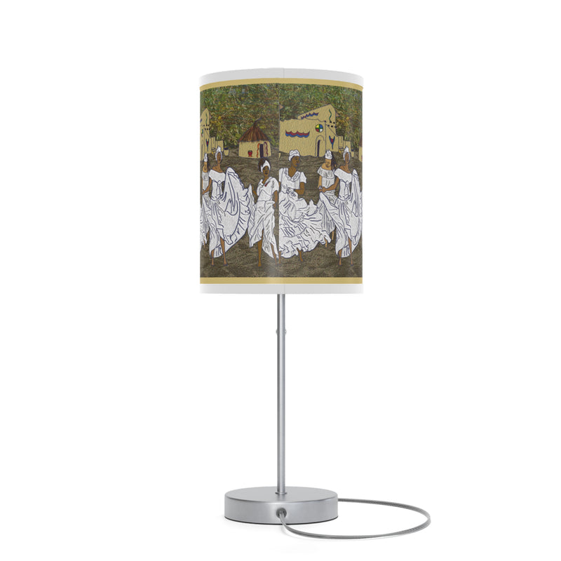 Celebration For Wombed Ones Lamp on a Stand | Black Queer Home Decor