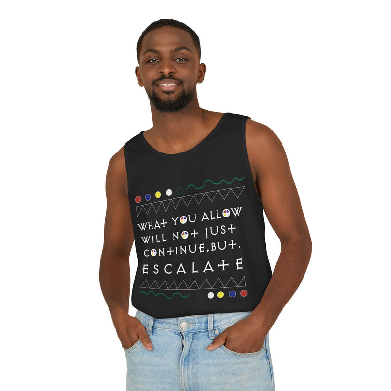 What You Allow... Tank Top | Black Empowerment Apparel