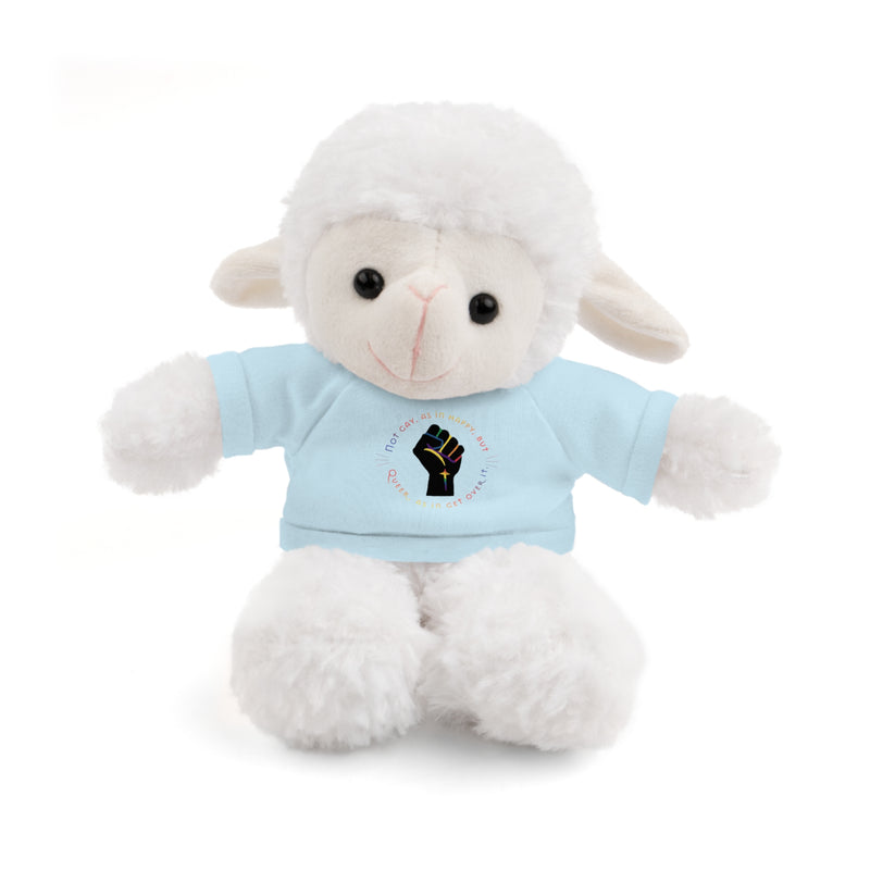 Get Used To It Stuffed Animal | Queer Pride Decor