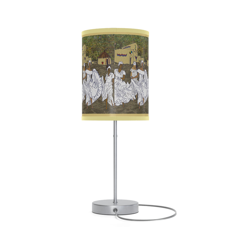 Celebration For Wombed Ones Lamp on a Stand | Black Queer Home Decor