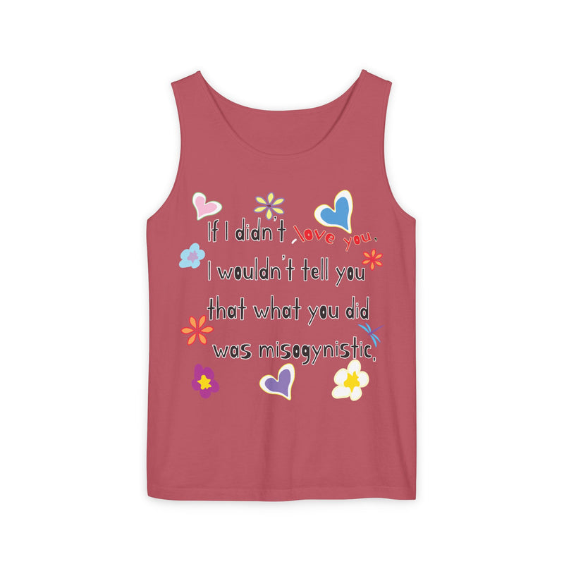Love Wins (Anti-Misogyny) Tank Top | Black Queer Art
