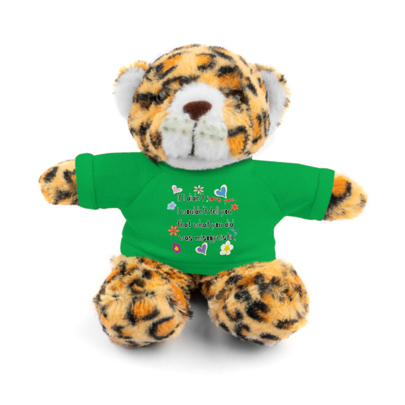 Love Wins (Anti-Misogyny) Stuffed Animal | Queer Affirming Gifts