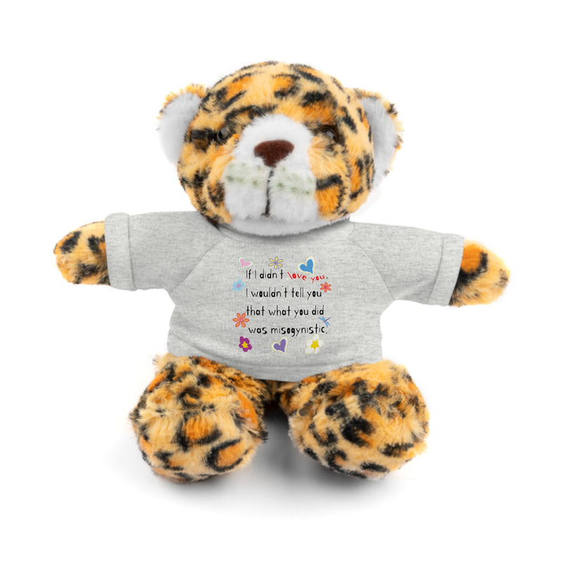 Love Wins (Anti-Misogyny) Stuffed Animal | Queer Affirming Gifts