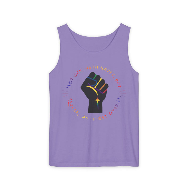 Get Used To It Tank Top | Queer Pride Apparel