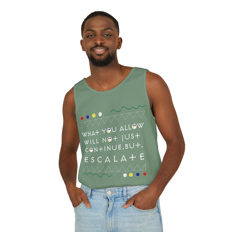 What You Allow... Tank Top | Black Empowerment Apparel
