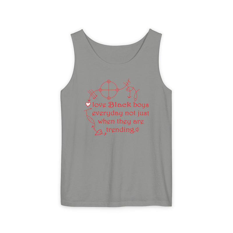 Love Black Boys Everyday Tank Top | Black Boy Joy