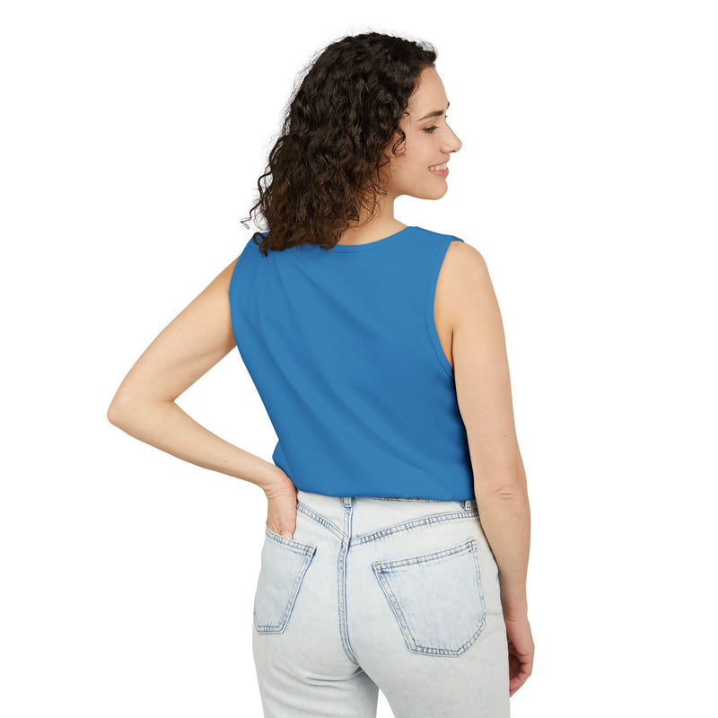 White People End Racism Tank Top | Allyship & Black Pride