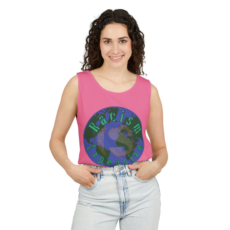 Racism Is Expensive Tank Top | Black Protest Art
