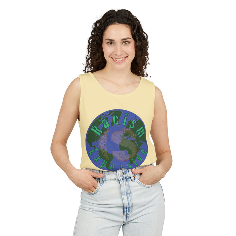 Racism Is Expensive Tank Top | Black Protest Art