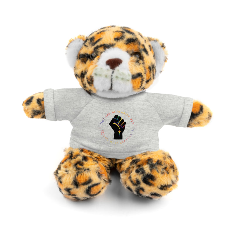 Get Used To It Stuffed Animal | Queer Pride Decor