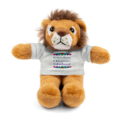 Regardless, I Remain Unbothered Stuffed Animal | Black Pride Accessories