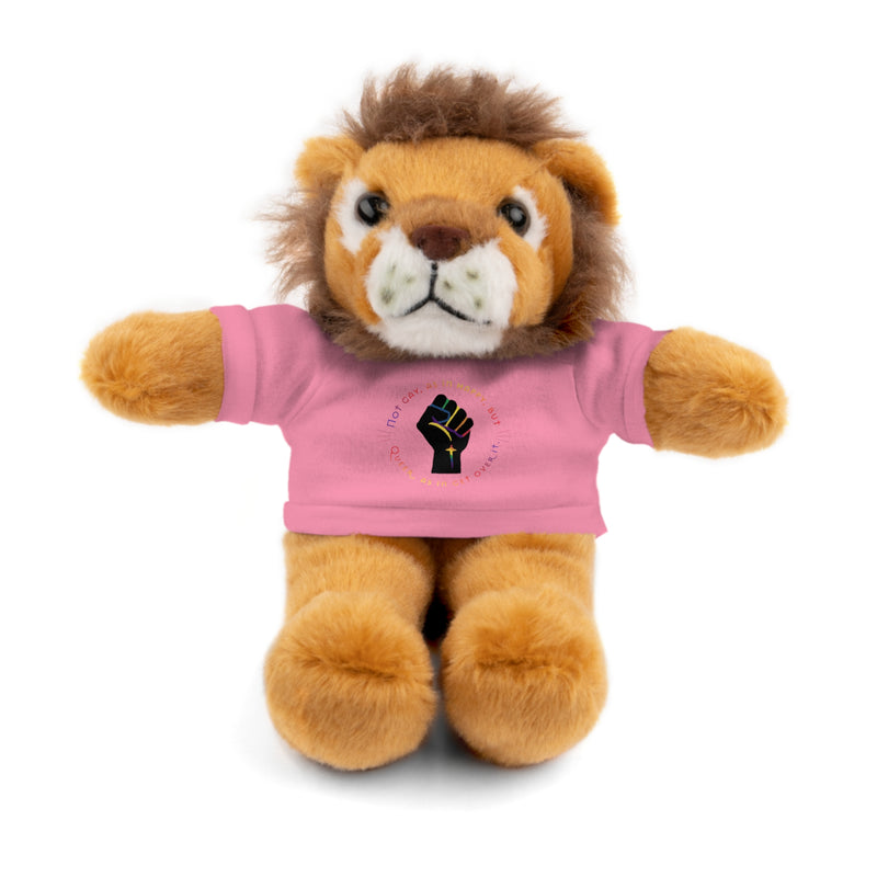 Get Used To It Stuffed Animal | Queer Pride Decor