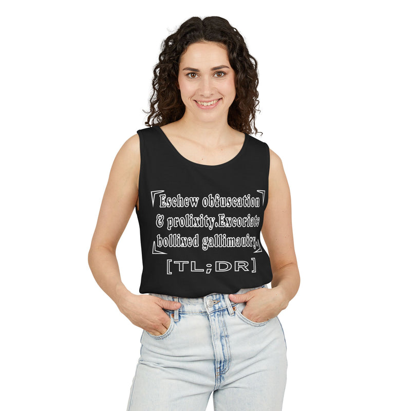 [TL;DR] Tank Top | Black Queer Affirmation