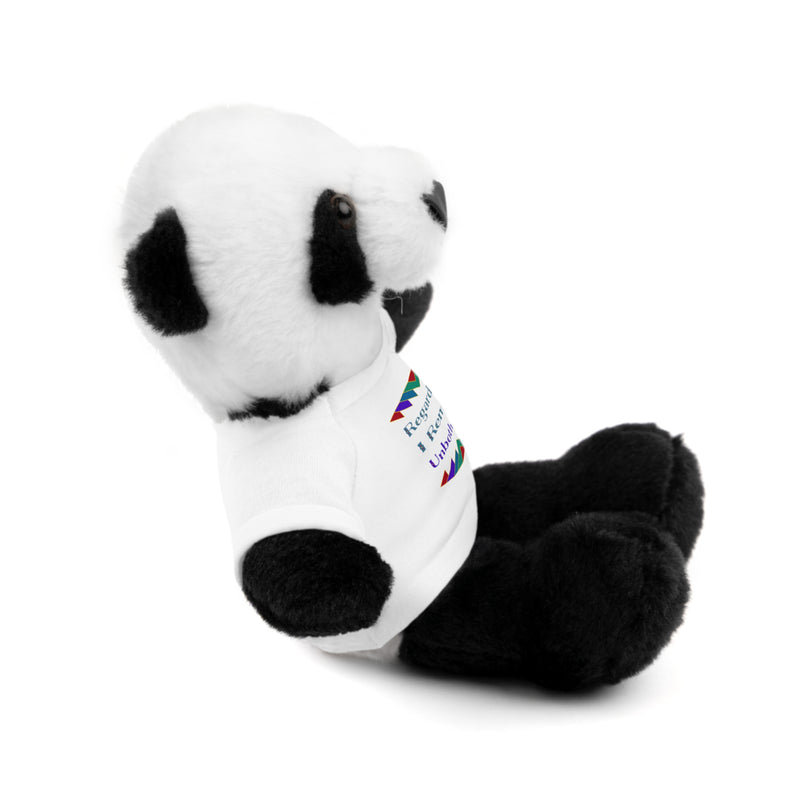 Regardless, I Remain Unbothered Stuffed Animal | Black Pride Accessories