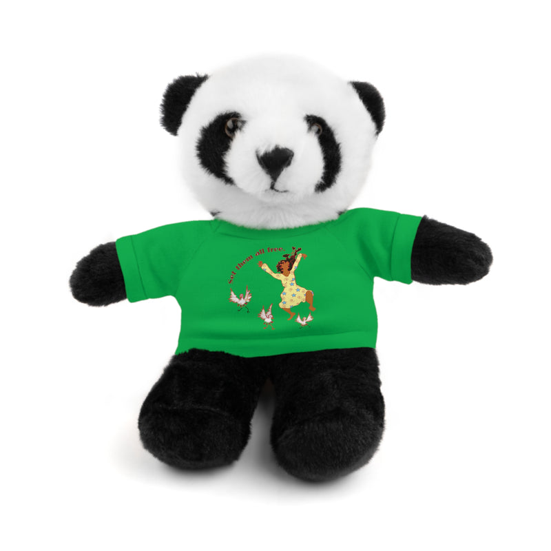 Set Em All Free Stuffed Animal | Black Liberation Decor
