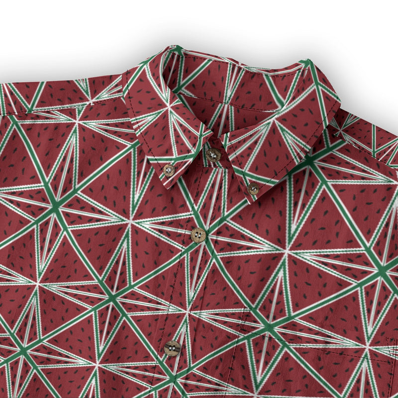 Break A Watermelon Cotton Dress Shirt