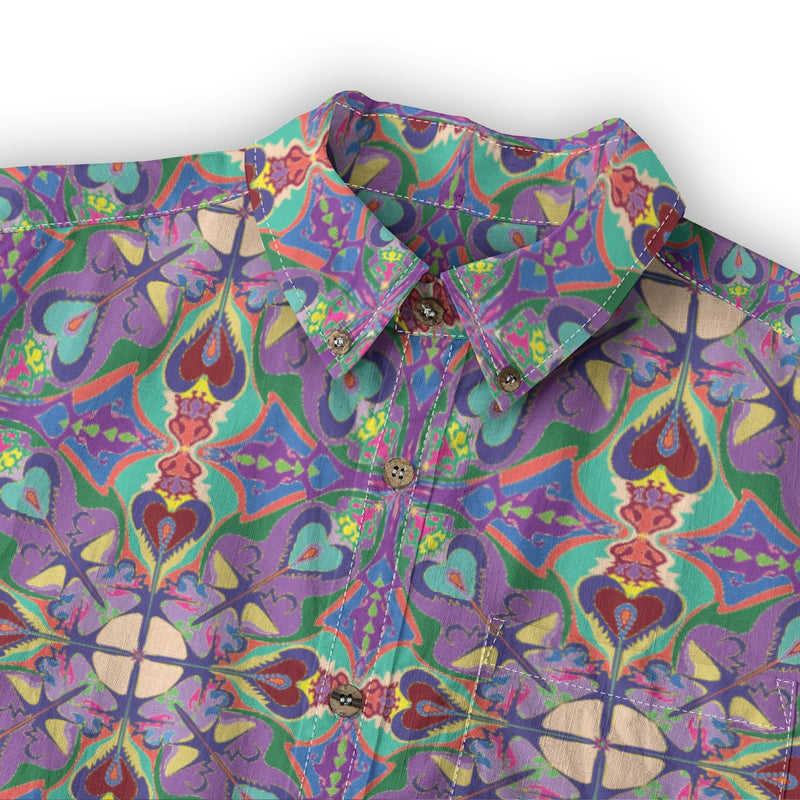 Immortal Life Of Pussyflowers Cotton Dress Shirt