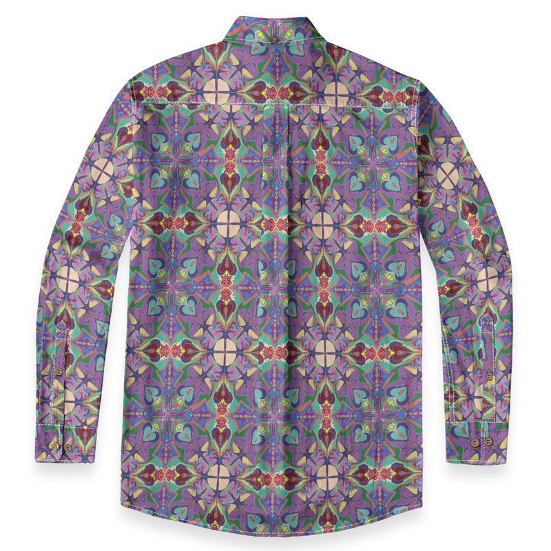 Immortal Life Of Pussyflowers Cotton Dress Shirt