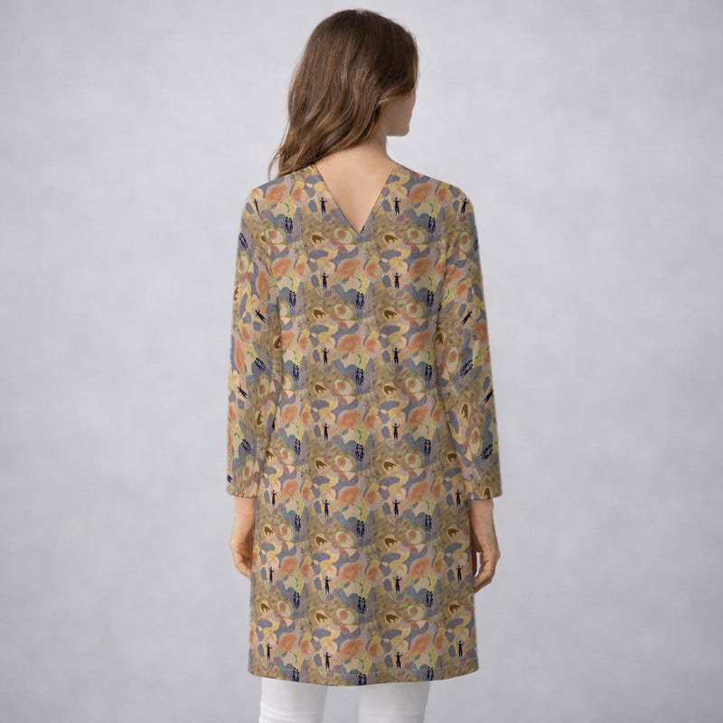Cave Dreams Mid‑Length Duster