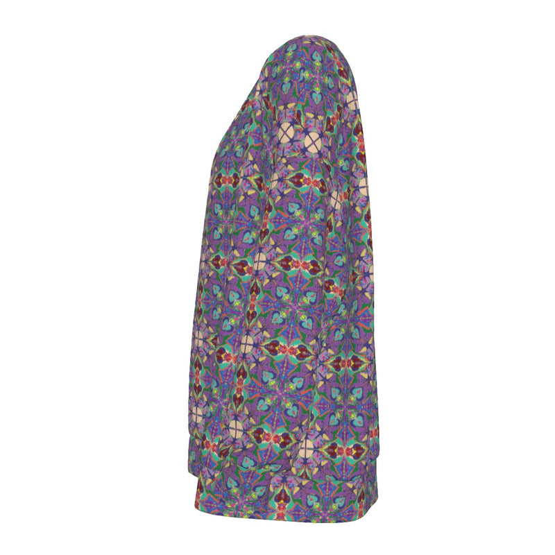 Immortal Life Of Pussyflowers Cardigan