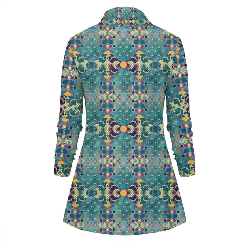 Aqua De Luna Drape Shirt