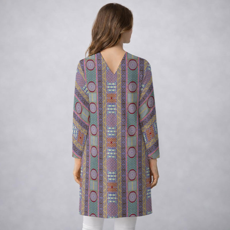 Jamii Mid‑Length Duster