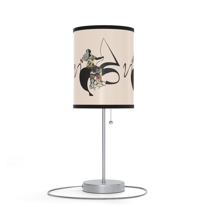 Carried Away Lamp on a Stand | Black Queer Home Decor