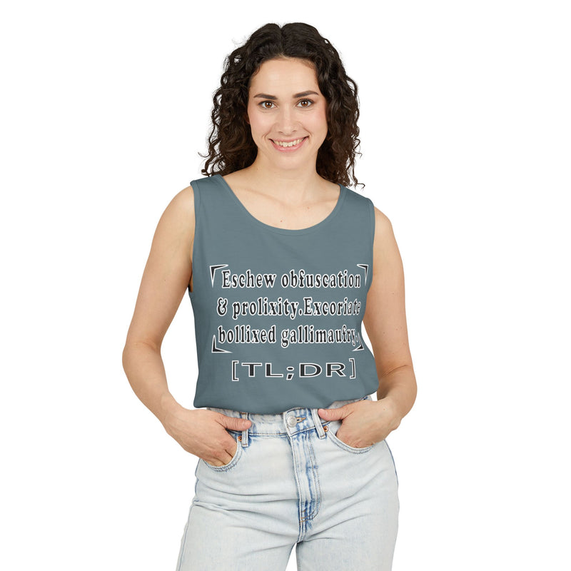 [TL;DR] Tank Top | Black Queer Affirmation