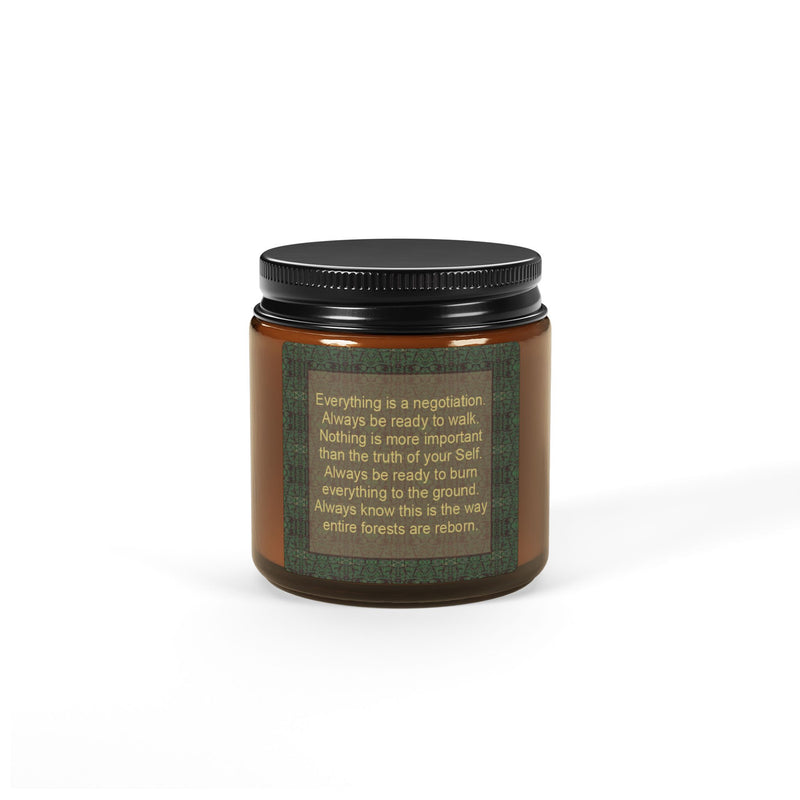 Everything Is A Negotiation Soy Candle | Black Queer Home Decor