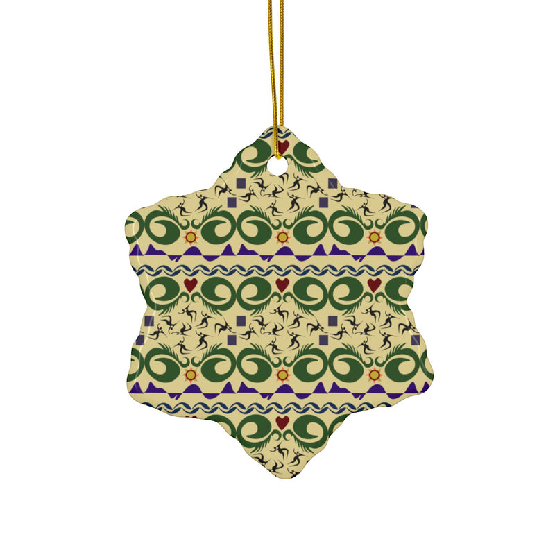 Cave Songs Ceramic Ornaments | Black Queer Home Decor
