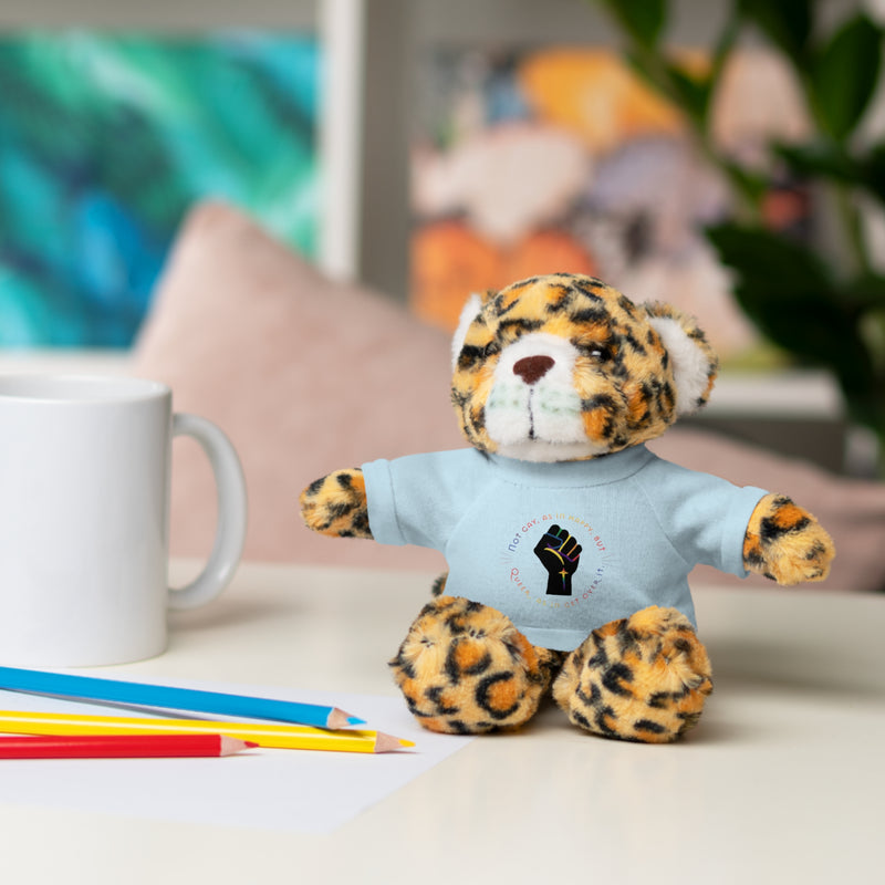 Get Used To It Stuffed Animal | Queer Pride Decor