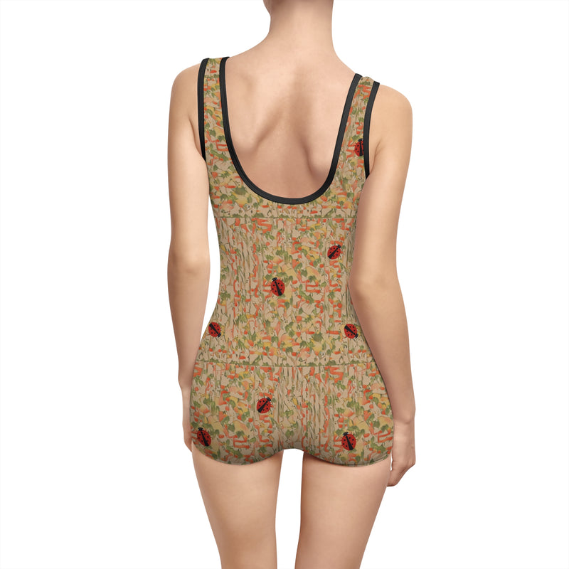 Woodlands Gender Neutral Swimsuit - Ladybug Swimsuit