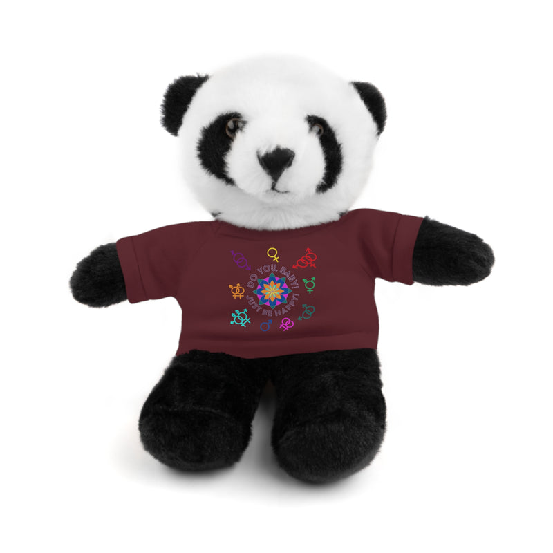 Do You Baby, Just Be Happy Stuffed Animal | Black Queer Joy
