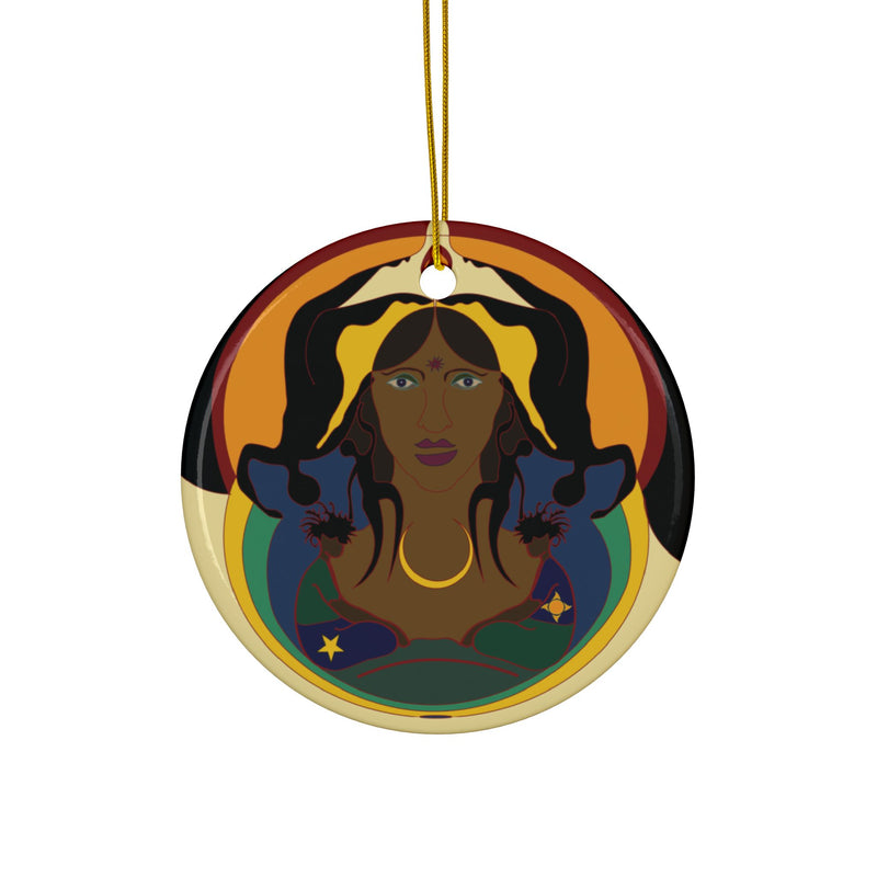 Spirit Mama Ceramic Ornaments | Black Queer Home Decor