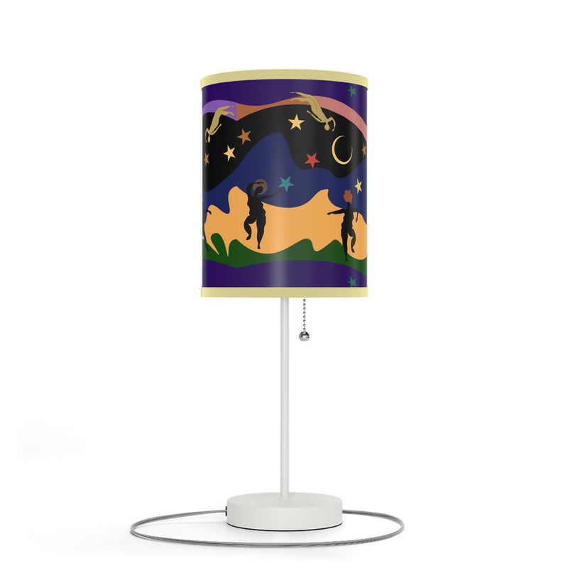 Autumn Dancers Table Lamp | Afrocentric Home Decor