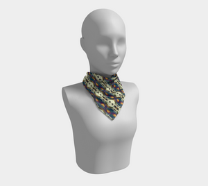 Spider Granma's Love Village Square Scarf | Afrocentric Queer Art