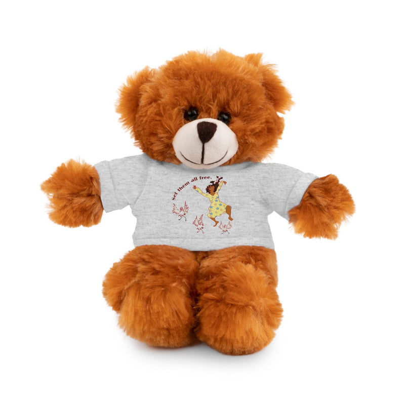 Set Em All Free Stuffed Animal | Black Liberation Decor