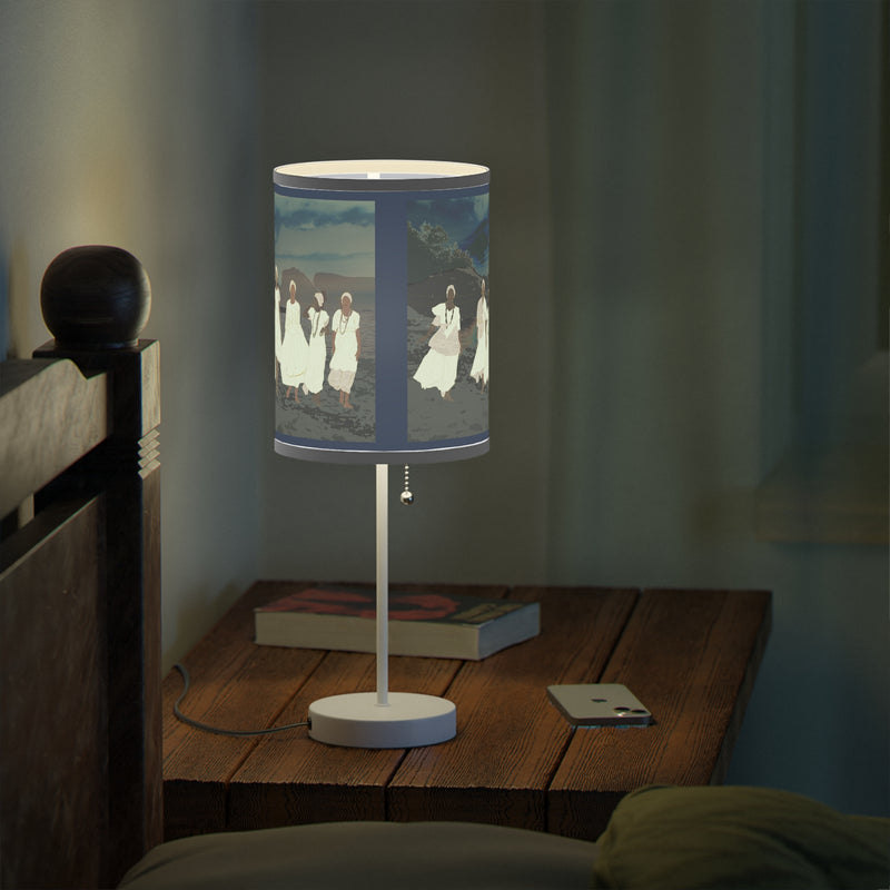 The Gathering Lamp on a Stand | Afrocentric Home Decor