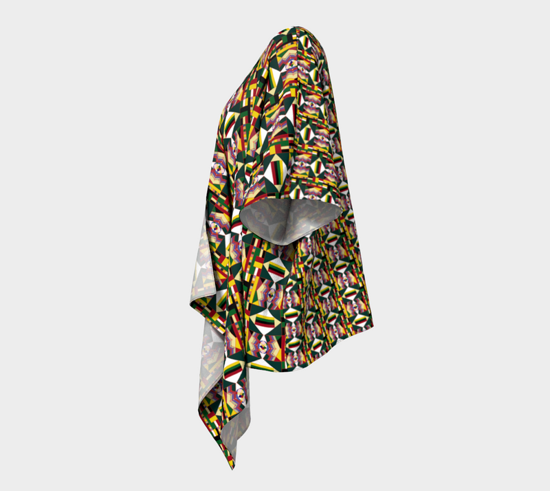 UNTI Draped Kimono | Black Queer Art