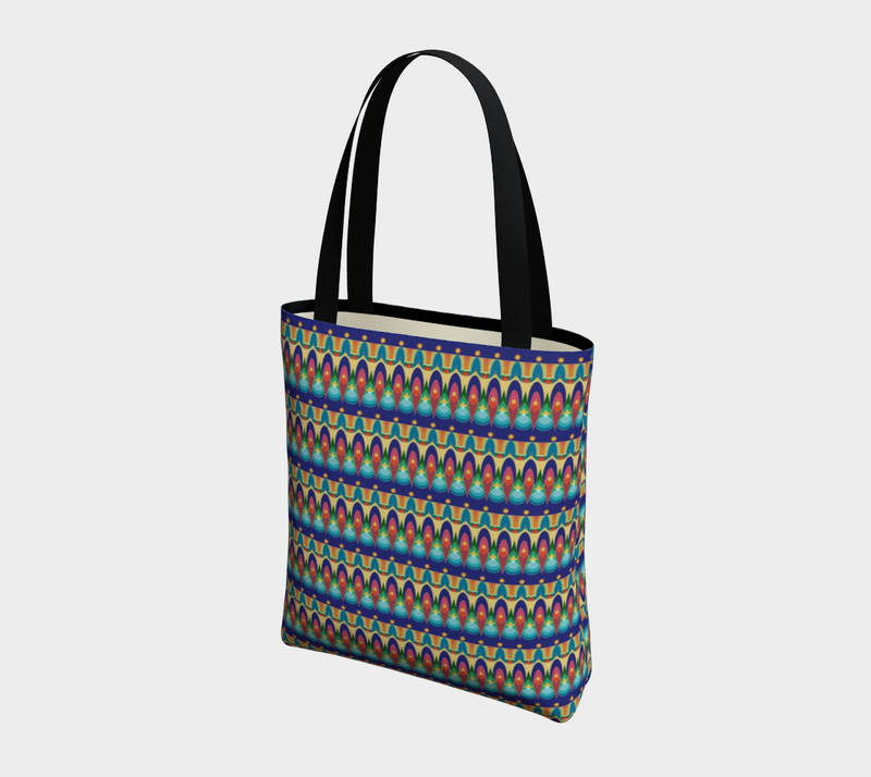 Our Sacred Temples Tote Bag | Afrocentric Spirituality