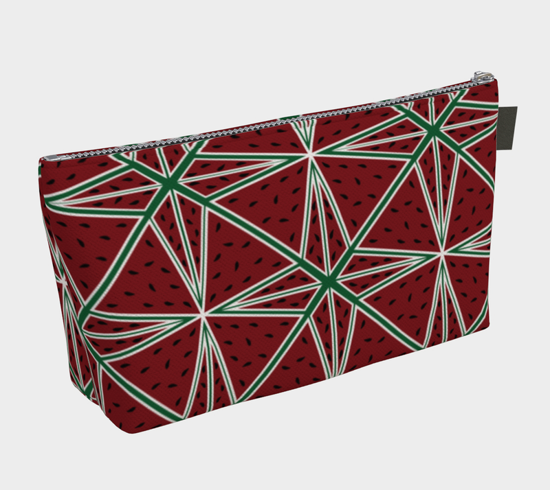 Break A Watermelon, Feed Many Makeup Bag | Black Joy Art